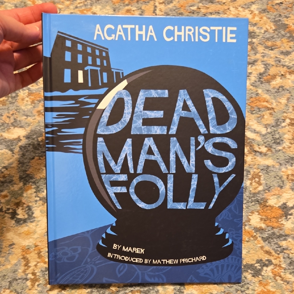 Agatha Christie Dead Man's Folly Hardcover - Blue